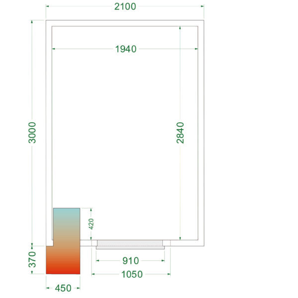 CAMERE REFRIGERARE - CRPF2130WD